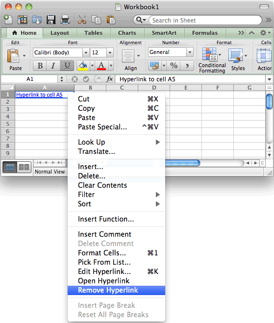 creating shortcut keys in word 2011 for mac