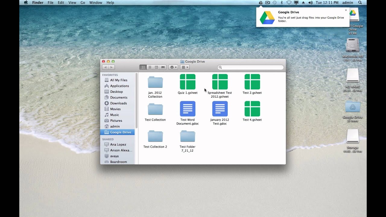 add google drive to desktop for mac